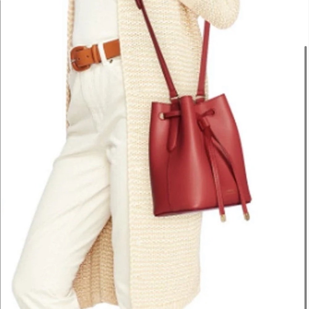 Ralph Lauren Dryden Raspberry Bag NWT